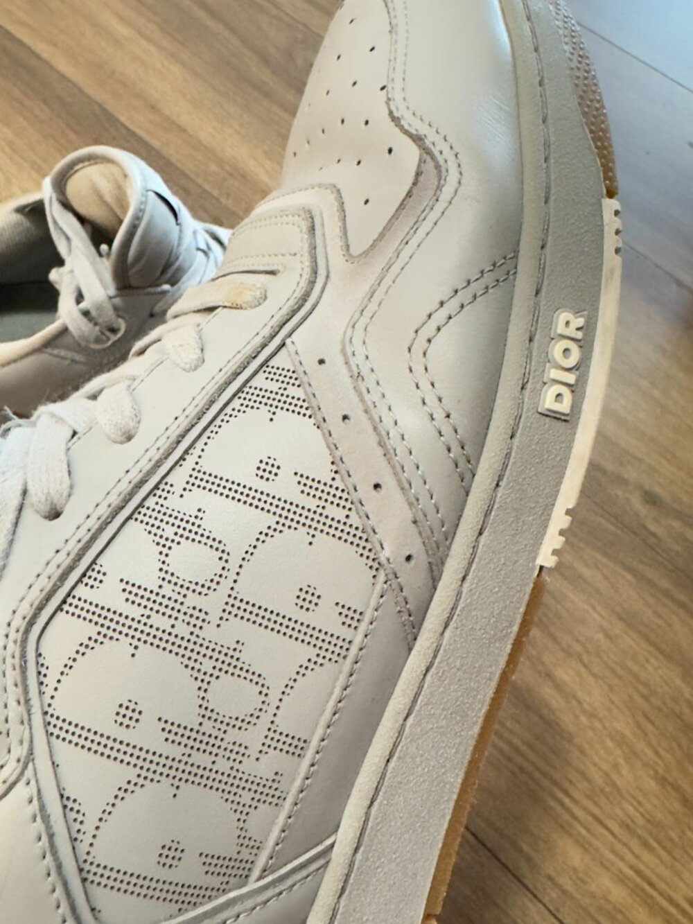 DIOR B27 Oblique Low Top Inspired men's Leather sneaker size 44 - Picture 2 of 14